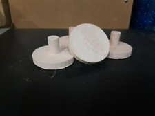 2" Coral Red Frag Plug 4 Pack