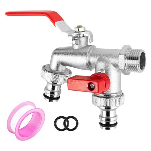 Brass garden tap - brass, 1/2