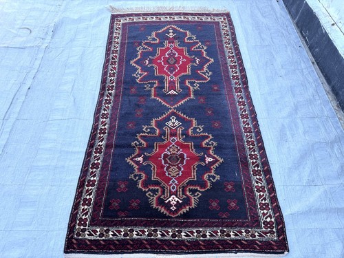 Hand knotted afghan - knotted, baluchi