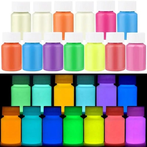 Glow the dark acrylic - dark,
