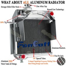 3 Row Radiator For 1958-1967