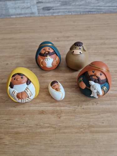 Vintage nativity scene little - vintage,
