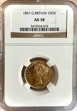 1857 VICTORIA SHIELD GOLD