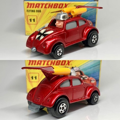 Matchbox flying bug - flying,