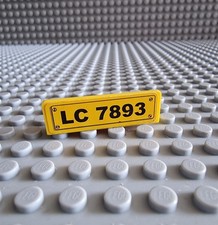 Lego Panel Wall 1x4x1 Yellow