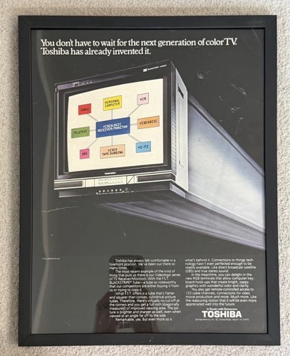 Vintage 1980s toshiba - vintage,