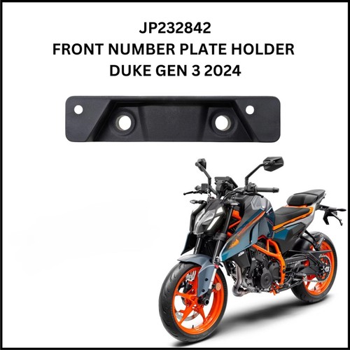Front number plate - front, best