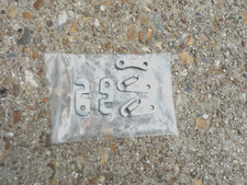 5 Vintage Metal Guy Rope Tensioners for Awnings or Tents.