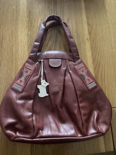 Radley leather hand bag - , red