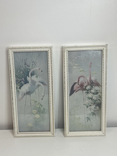 Vintage pair litho prints - vintage,