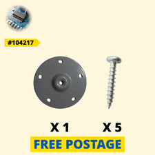 1 x 104217 IKEA Silver Table