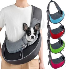 Pet Puppy Dog Mesh Sling Carry
