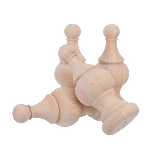Pcs wooden decorative - 4,