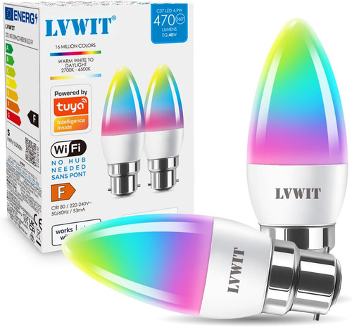 B22 smart candle - candle, bulb