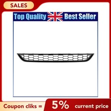 FRONT BUMPER GRILLE Fit for Ford Fiesta Zetec S MK7 MK7.5 2013+ BRAND NEW BLACK