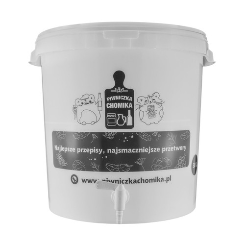 Fermentation bucket with - bucket, tap