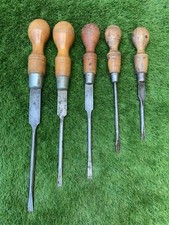 Vintage Wooden Screwdrivers