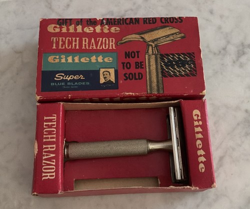 Vintage gillette tech razor - gillette,