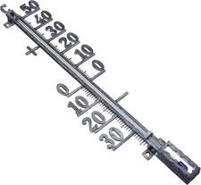 Green Wash Ltd  Outdoor Thermometer - Antique Tin