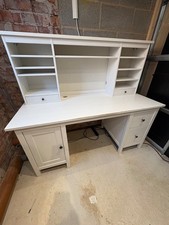 Ikea Hemnes Desk with Add On