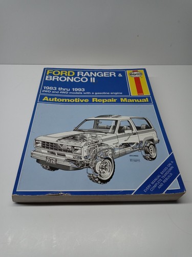 Ford ranger bronco 2wd - ranger, ii