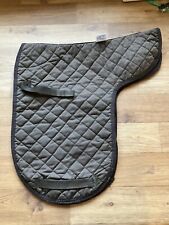 Nytack Brown Numnah Straight Cut Showing Dressage Cob Size