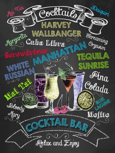 Cocktail bar retro vintage - cocktail,