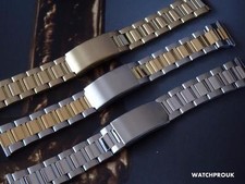 STAINLESS STEEL OYSTER WATCH BRACELET BAND STRAP WATCHBAND 18MM 20MM 22MM 24MM