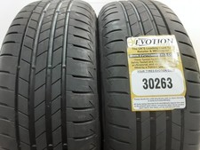 2055516 BRIDGESTONE 205 55 16 91W TURANZA RUNFLAT Used Part Worn 6.2mm x 2 Tyres