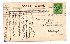 Picture postcard with S.S.DUNCAN CASTLE St Kilda ship cachet (C92779)