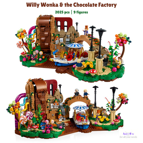 Build blocks willy wonka - -,