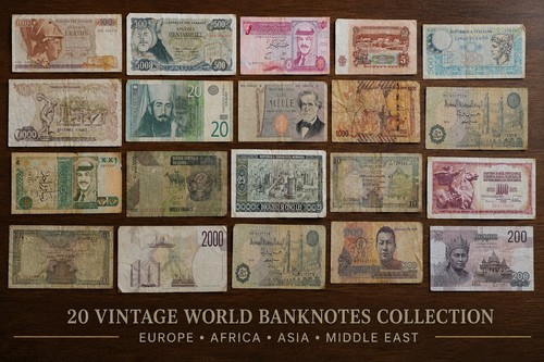 Vtg world note - vtg, collection