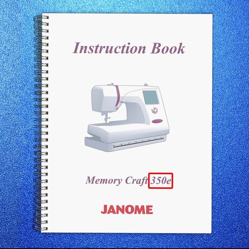Janome memory craft 350e - memory,