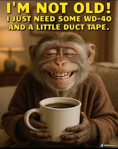 Funny not old - “i’m, old”