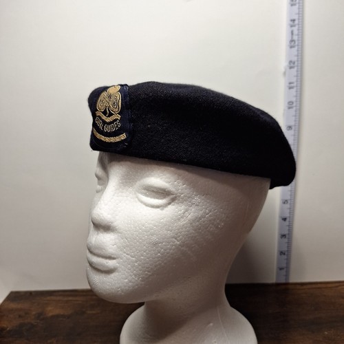 Girl guides vintage blue beret - guides,