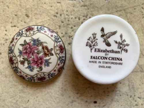 Falcon china floral - china, trinket