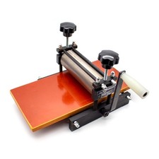 Woodcut Printmaking Rubbing Machine Letterpress Gravure Rubbing Copper Print Set
