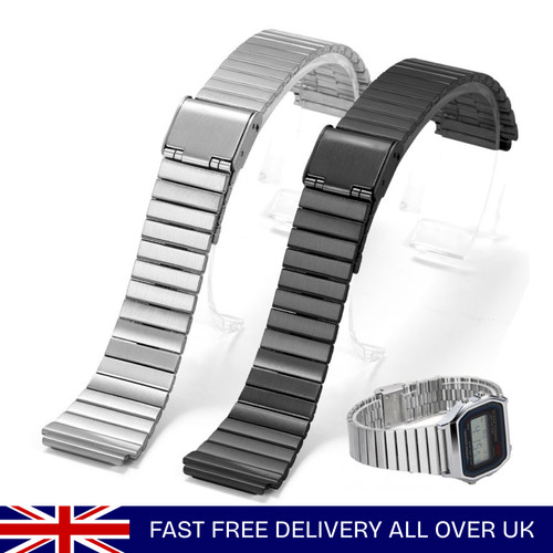 Metal watch strap for casio - strap,