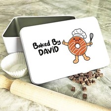 Cute Chef Donut Baked By