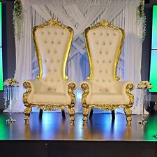 wedding decorations/Throne Chair/Backdrop Stages/  HIRE ONLY  £325