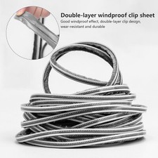 10M Hairy Seal Brush Pile Casement Sliding Door Weather Strip Draught Excluder
