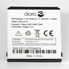 Genuine doro shell01a - shell01a, battery
