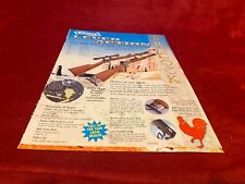 PGUN3 ADVERT 11X8 BROCOCK - WALTHER LEVER ACTION .177 PELLET REPEATER RIFLE