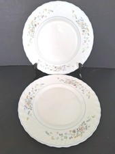 Arcopal France 3 x Victoria 10" Dinner Plates Scalloped Edge Floral 