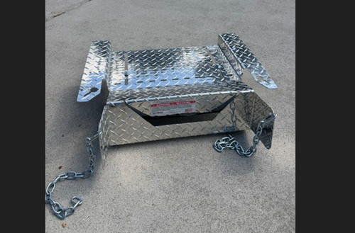 Aluminum ladder parapet - aluminum,
