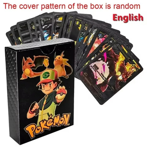 55pcs pokemon card foil gold - 55pcs,