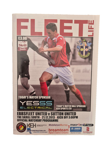 Ebbsfleet united sutton - ebbsfleet,
