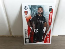 ARSENAL - DAVID RAYA Signed UEFA Match Attax 2023/24 Football trading card 
