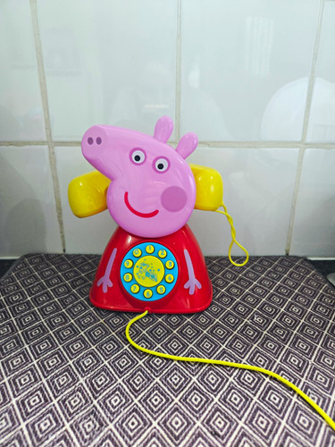 Peppa pig corded - pig, telephone
