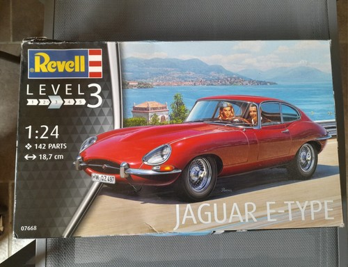 New but opened revell jaguar - new,